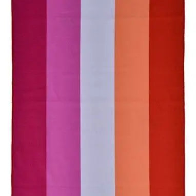 Lesbian pride microfiber beach towel. 70 x 140cm - Seasonal Surprises