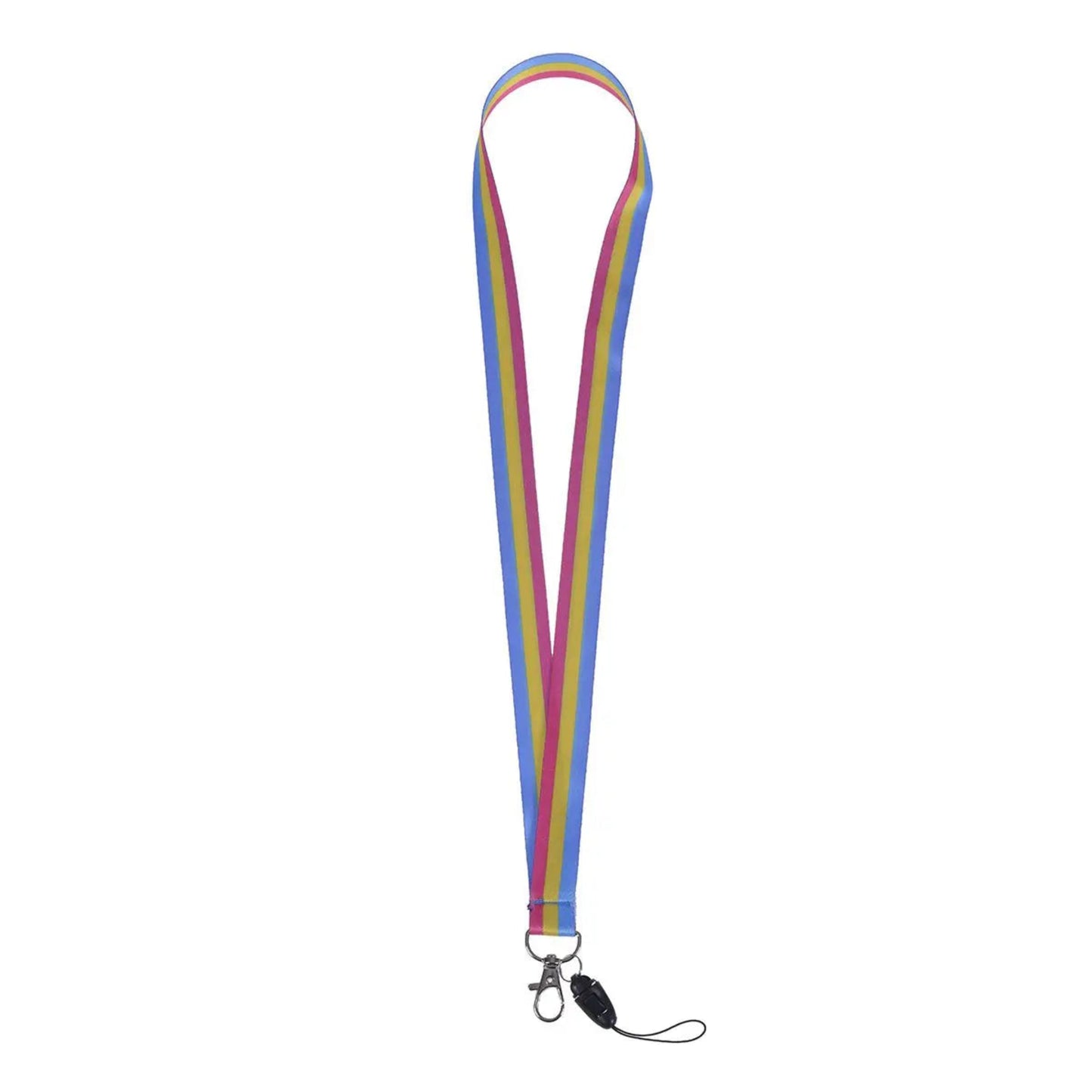 Pansexual colours lanyard with whistle - Seasonal Surprises
