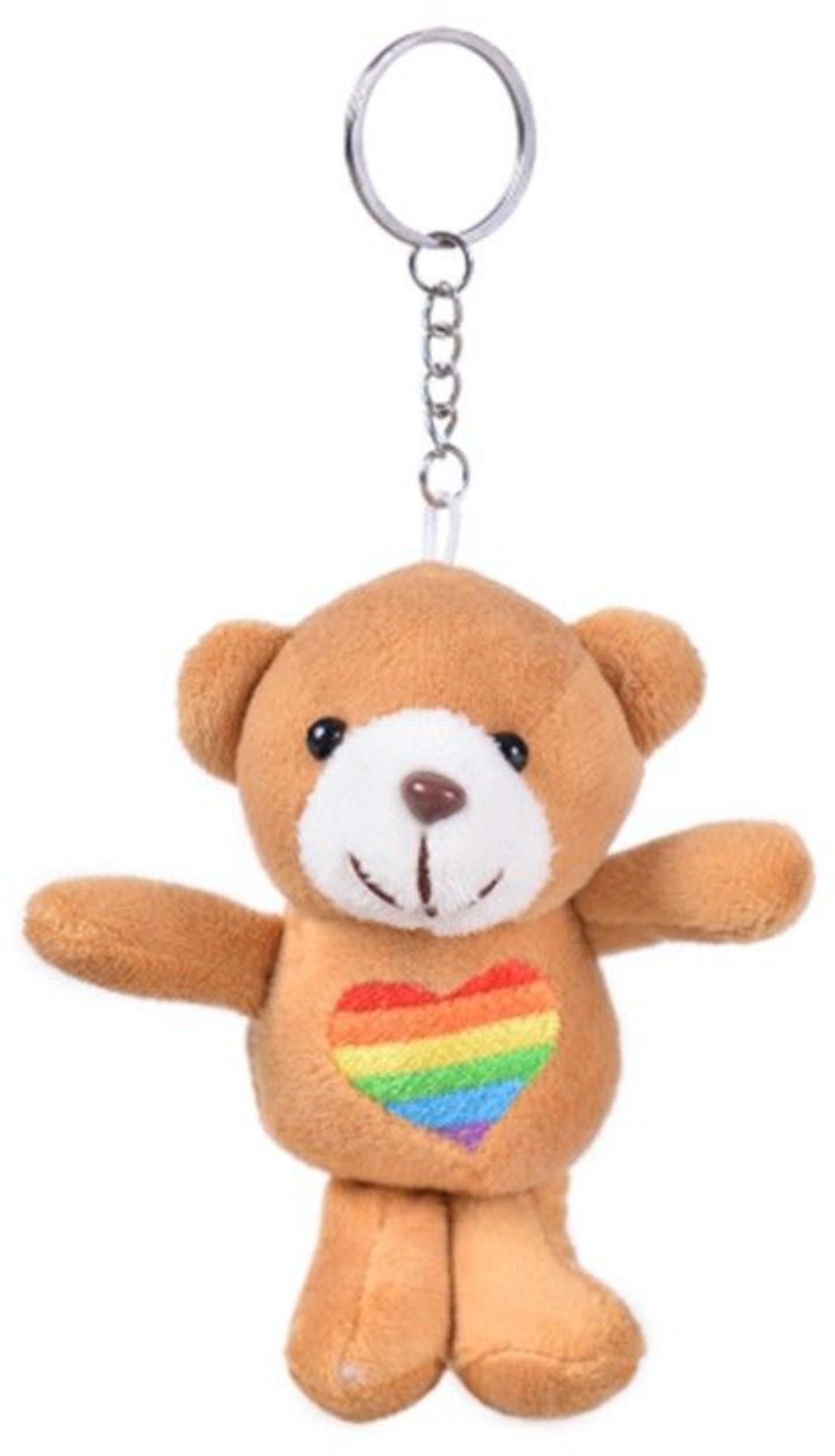 Pride Teddy Bear Keyring