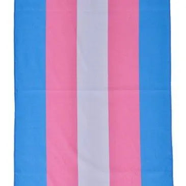 Transgender pride microfiber beach towel. 70 x 140cm - Seasonal Surprises