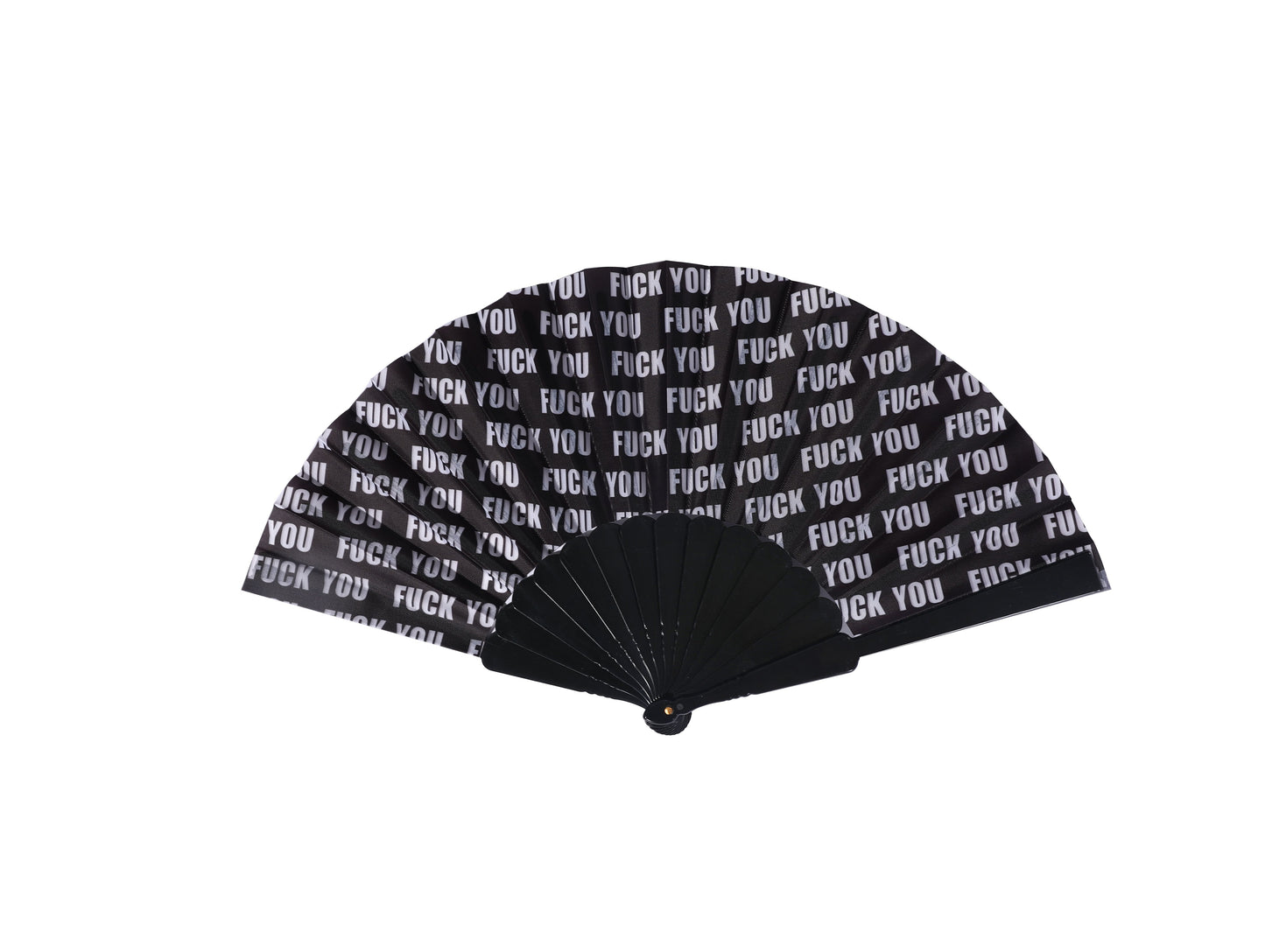 X Large Cracking Fan With F*ck You print