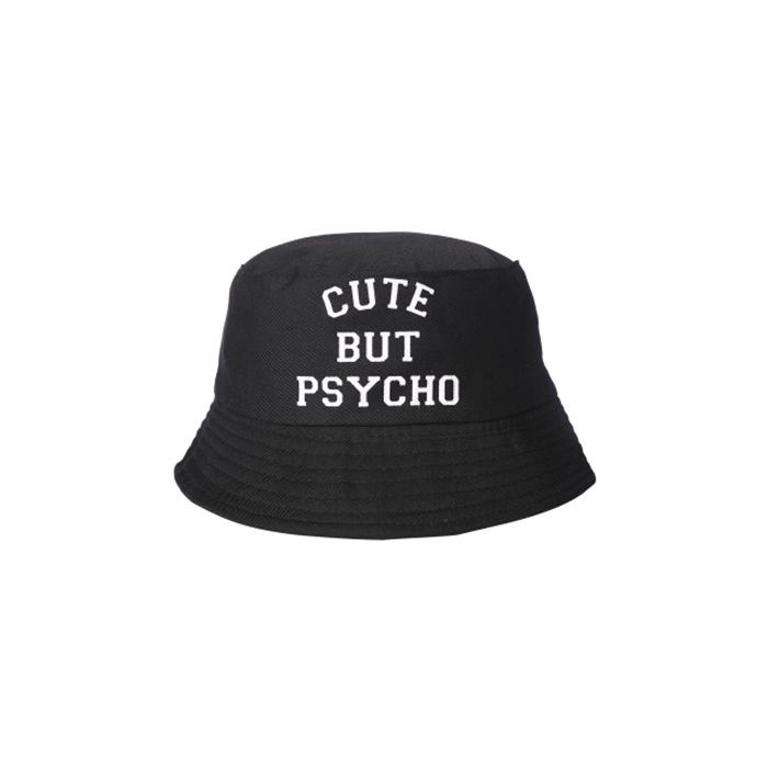 Kids “Cute But Psycho” Bucket Hat