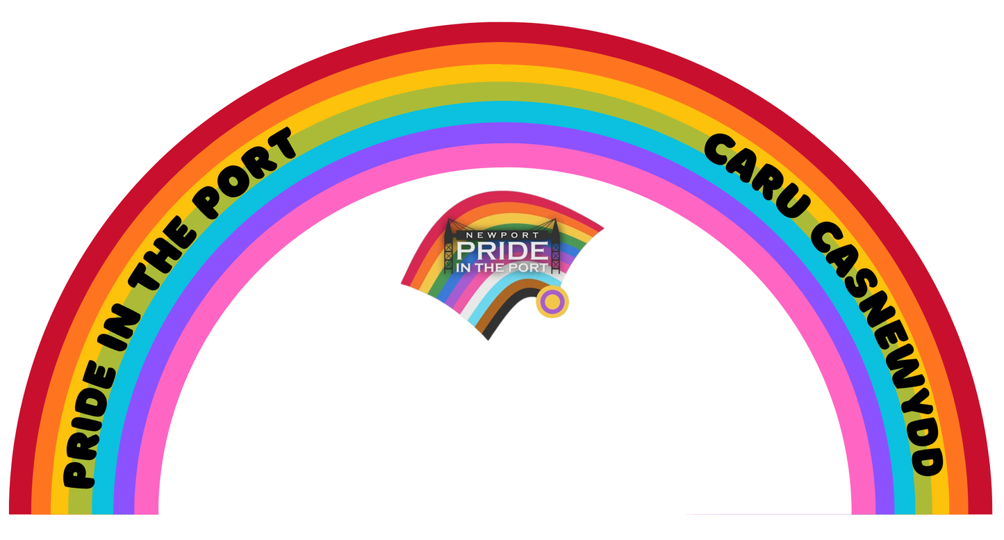 XL Pride Clacking Fan – Rainbow “Pride in the Port”