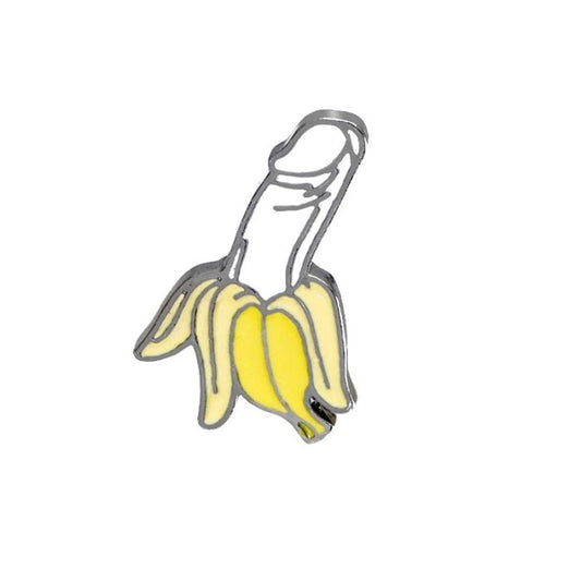 Banana Penis Enamel Pin Badge