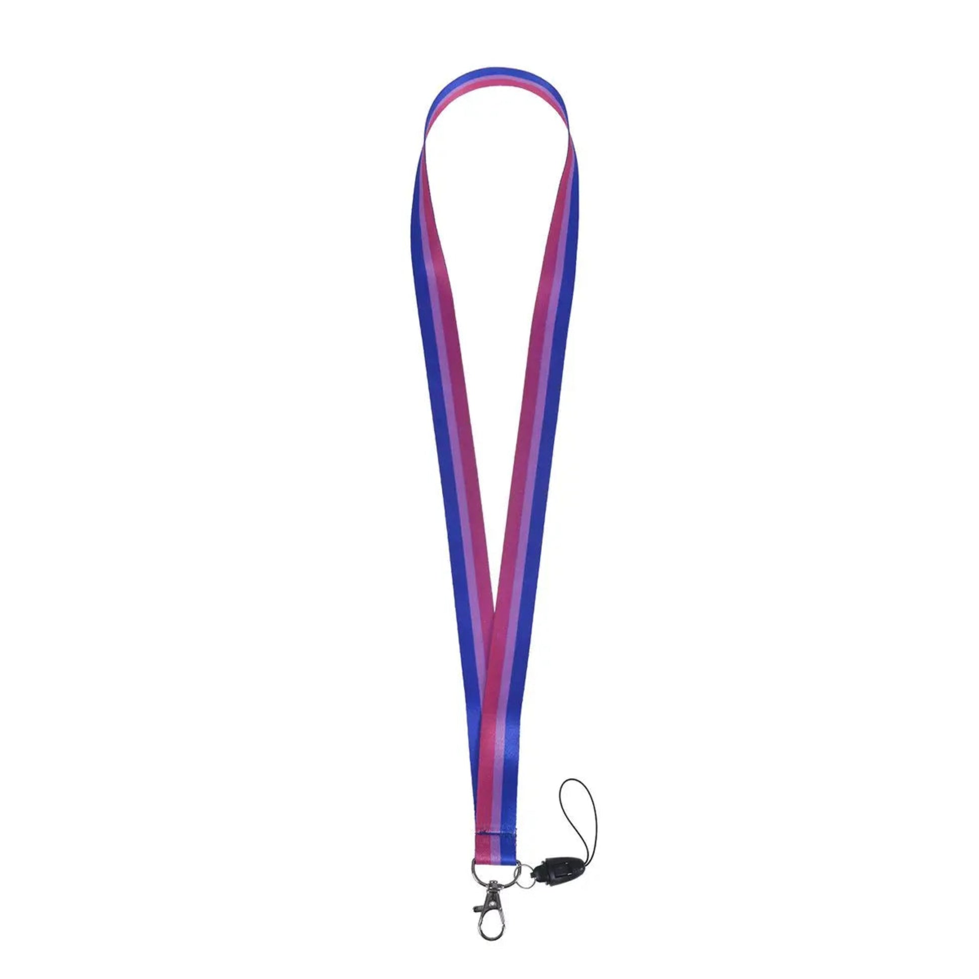 Bi Sexual colours lanyard with whistle - Seasonal Surprises