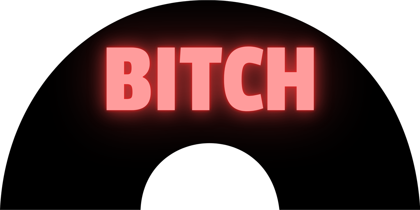 Bitch (Red) Clacking Fan