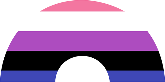 Genderfluid Clacking Fan