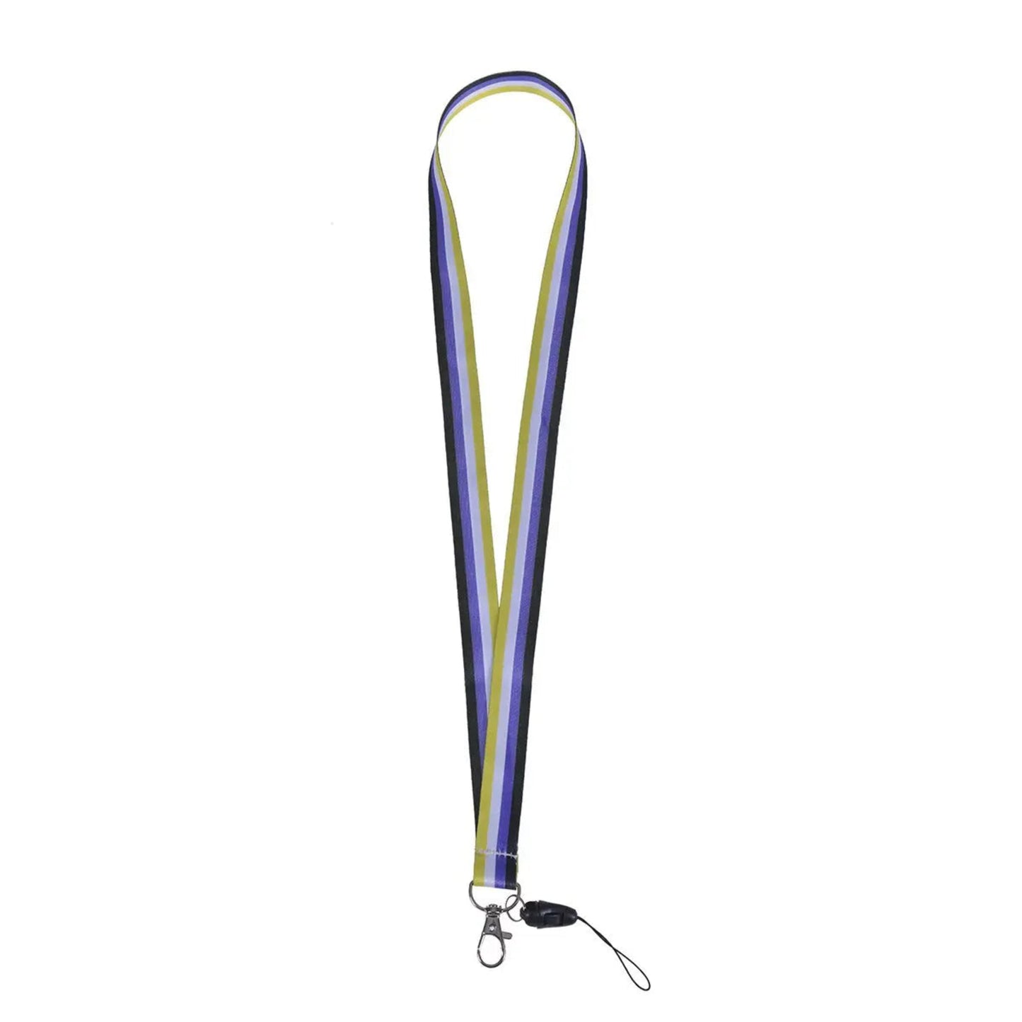 Nonbinary colours lanyard with whistle - Seasonal Surprises