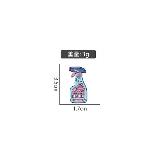 Misogynist Repellent Enamel Pin Badge