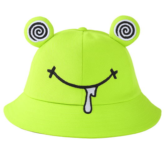Trippy Frog Bucket Hat