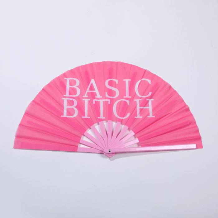 Pink basic bitch cracking fan
