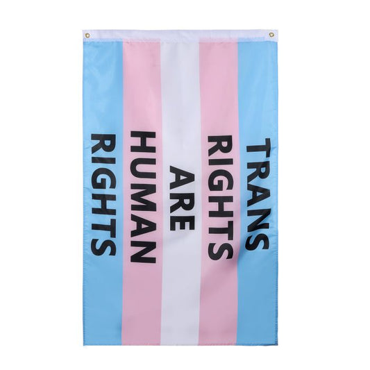 Trans Rights Are Human Rights Flag